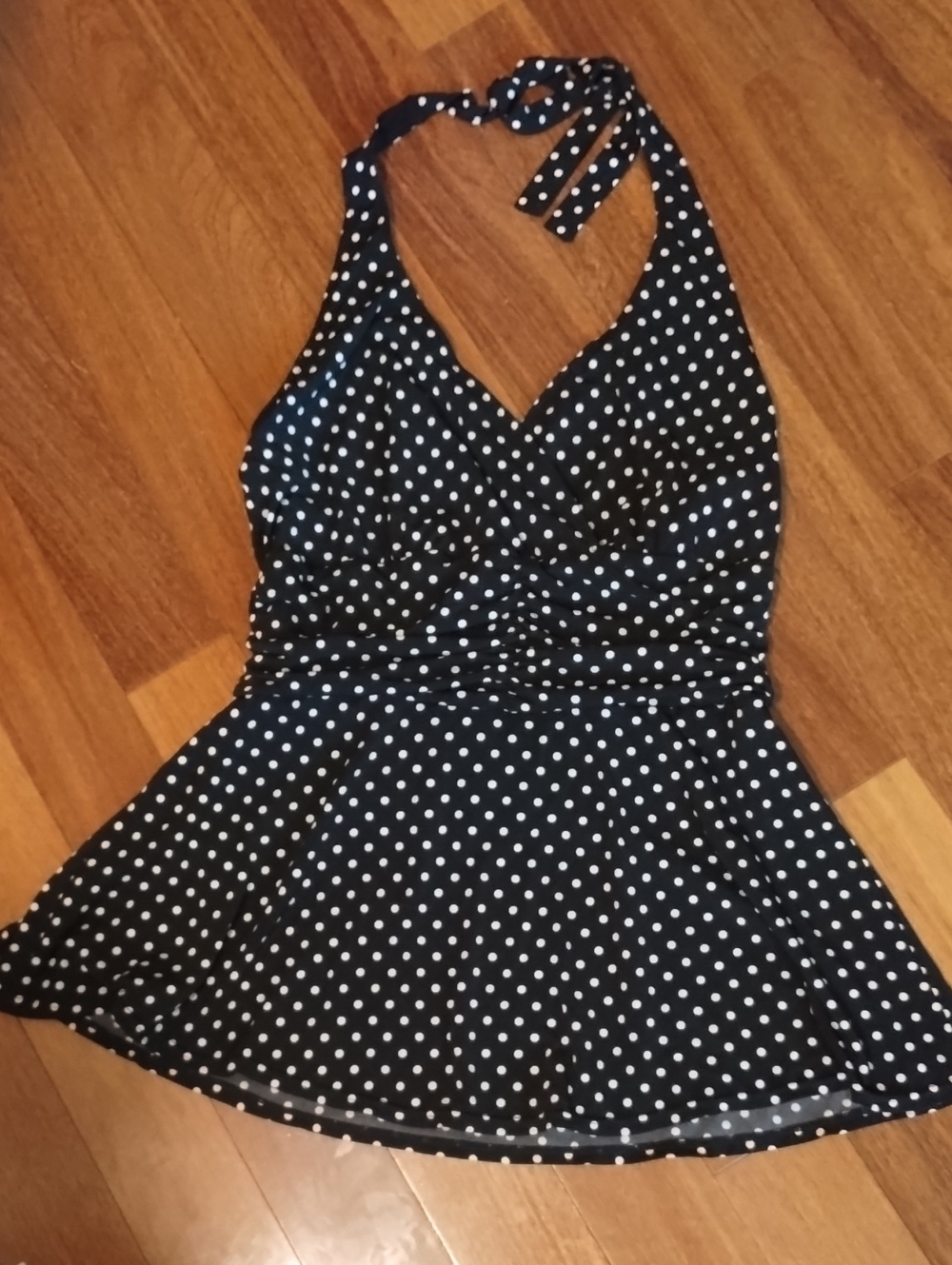 L Retro Swim Top